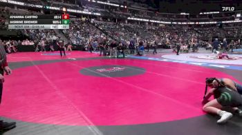 G105-4A Cons. Semi - Jovanna Castro, Abraham Lincoln Girls vs Jasmine Brewer, Woodland Park Girls