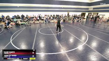 82 lbs Round 3 (6 Team) - Elise Martz, Oregon vs Harlym Ward, Utah 1