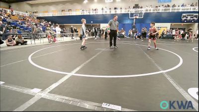 70 lbs Rr Rnd 3 - Boone Hayes, Weatherford Youth Wrestling vs Kevin Gingrich, Division Bell Wrestling