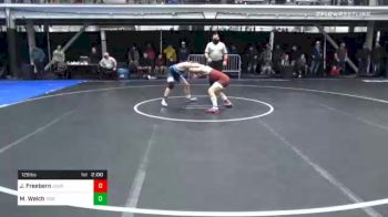 126 lbs Prelims - Johnathan Freebern, Journeymen vs Mason Welch, Tioga Central