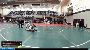 285 lbs Quarterfinal - Benjamin Land, Team Jeff Wrestling Club vs Alex Lozano, Columbus North Wrestling Club