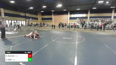 114 lbs Quarterfinal - Sebastian Guzman, Team So-Cal WC vs Stefan Matt, Lawc