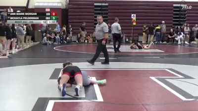 105 lbs Cons. Round 1 - Ann Marie Morgan, Lisbon vs Mckayla Felderman, Union Community