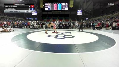 157 lbs Cons. Rd Of 32 - Silas Foster, IN vs Hunter Luna, CA