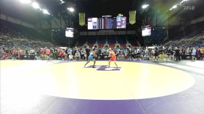 120 lbs Rnd Of 128 - Waylon Rogers, VA vs Jacob Britt, LA