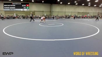 95 lbs Rr Rnd 2 - BentLee Potter, OK Elite 14U Black vs Parker Gerber, WI Dual Team 14U
