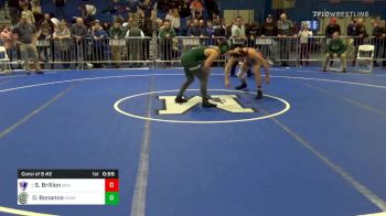 152 lbs Consolation - Stephen Brillion, Mt. Anthony vs Dominic Bonanno, Chariho