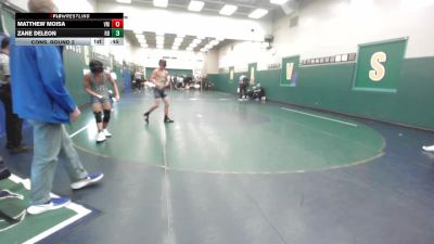 113 lbs Cons. Round 2 - Zane Deleon, Rancho Bernardo vs Matthew Moisa, Vista Murrieta