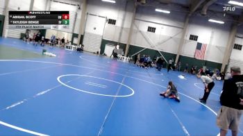 79-86 lbs 7th Place Match - Tayleigh Benge, Southwest Valley vs Abigail Scott, Gothenburg Wrestling