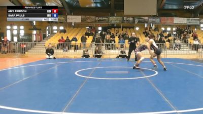 132 kg Rr Rnd 1 - Amy Erikson, Niskayuna vs Sara Pauls, Minisink Valley