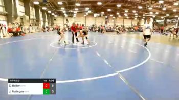 126 lbs Prelims - Carter Bailey, Team Carnage vs Justin Fortugno, Empire Wrestling Academy HS