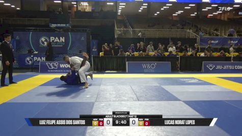 Lucas Norat Lopes vs Luiz Felipe Assis Dos Santos 2026 Pan Jiu Jitsu IBJJF Championship