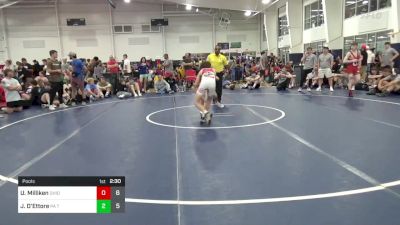 108 lbs Pools - Urijah Milliken, Ohio Guts & Glory vs Jackson D'Ettore, PA Titan Wrestling