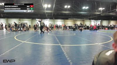 195 lbs Rr Rnd 1 - Hunter Garrett, Unattached vs Damian Robertson, Madill Takedown
