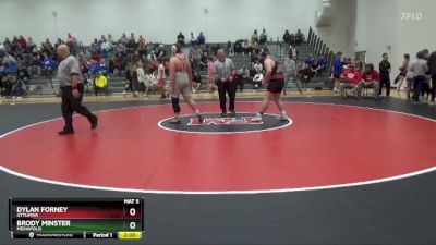 285 lbs Round 1 - Dylan Forney, Ottumwa vs Brody Minster, Mediapolis