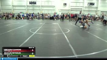 113 lbs Round 6 (8 Team) - Greyson Cleamons, Ohio Titan vs Braylon Reynolds, GTB Squad