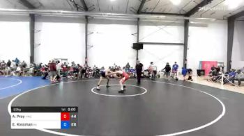 89 kg Quarterfinal - Anthony Pray, MWC Wrestling Academy vs Ethan Rossman, M2 Gold