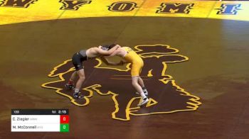 133 lbs Conner Ziegler, Army vs Mark McConnell, Wyoming