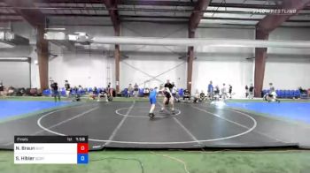 92 lbs Final - Nathan Braun, Buxton (NJ) vs Seach Hibler, Scorpions