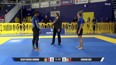 Caroline Cole vs Kelsey Nichole Hawkins 2025 Pan IBJJF Jiu-Jitsu No-Gi Championship