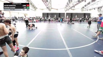 92 lbs Rr Rnd 8 - Jacob Sandoval, CT Whale vs Hunter Havers, Clearview K3