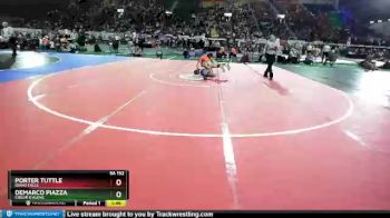 5A 152 lbs Champ. Round 1 - Porter Tuttle, Idaho Falls vs Demarco Piazza, Coeur D`Alene