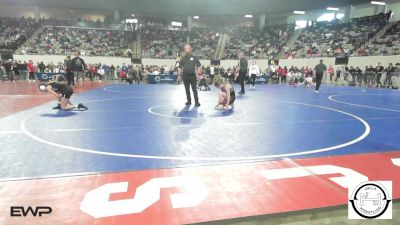 94 lbs Semifinal - Aviree Williams, Pauls Valley Panthers Wrestling vs Emersyn Rylant, Norman Jr High