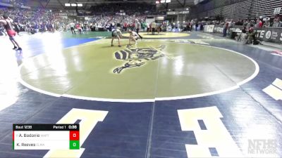 1A 126 lbs Cons. Round 2 - Aiden Badonie, Wapato vs Kale Reeves, Elma