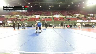 172 lbs 3rd Place Match - Philip Andrade, Falls Academy vs Ezra Horgen, Green River Grapplers