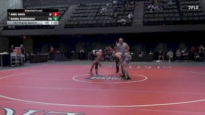 174 lbs 1st Place Match - Daniil Gorshkov, Embry-Riddle (Ariz.) vs Abel Nava, Providence (Mont.)