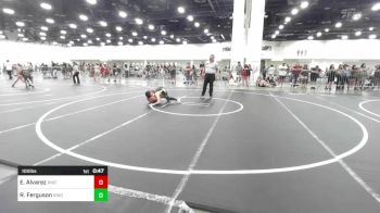 100 lbs Consi Of 4 - Ezra Alvarez, Aniciete TC vs Ronan Ferguson, King Select