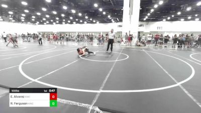 100 lbs Consi Of 4 - Ezra Alvarez, Aniciete TC vs Ronan Ferguson, King Select