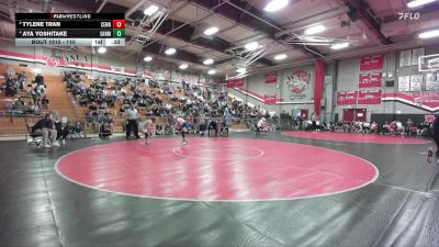 110 lbs 3rd Place Match - Tylene Tran, Centennial vs Aya Yoshitake, San Marino