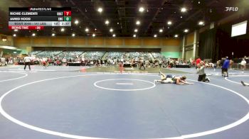 141 lbs Round Of 32 - Richie Clementi, UNATT-Cal Babptist vs Jared Hood, Emmanuel College (MA)