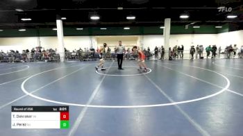 120 lbs Round Of 256 - Tyler Dekraker, VA vs Jaden Perez, NJ