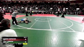 108 lbs Champ. Round 1 - Hughie Carpenter, PBG1 vs Colt Larrison, Unattached