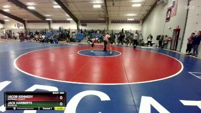 190 lbs Quarterfinal - Jack Harberts, Douglas vs Jacob Kennedy, Natrona County