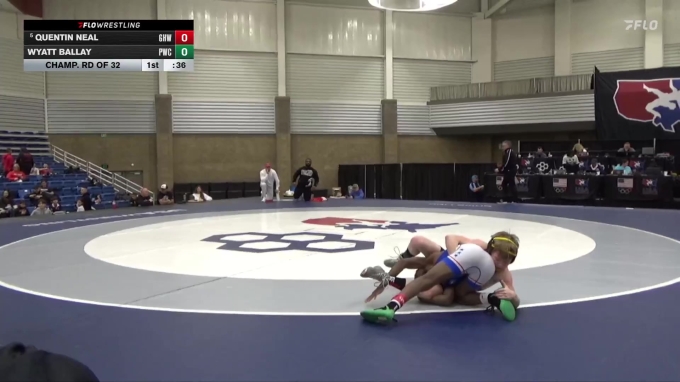 80 lbs Champ. Rd Of 32 - Quentin Neal, Greater Heights Wrestling vs ...