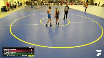 100 lbs Cons. Semi - Lucas Schleif, Little Falls vs Simon Brenny, Foley