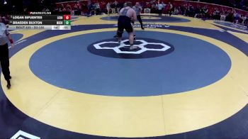 D3-285 lbs Cons. Round 2 - Braeden Buxton, Mechanicsburg vs Logan Sifuentes, Liberty Center