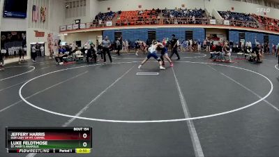 144 lbs Cons. Round 2 - Luke Feldtmose, St. Mary`s Anapolis vs Jeffery Harris, Our Lady Of Mt. Carmel