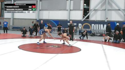 140 lbs 1st Place Match - Benjamin Palencia, Damaged Ear Wrestling Club vs Tanner Rauch, McMinnville Mat Club