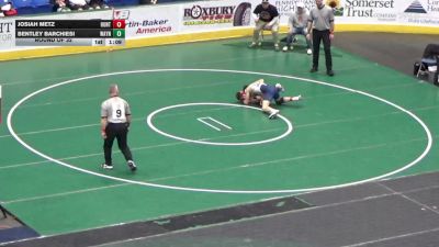 140 lbs Round Of 32 - Josiah Metz, Huntingdon vs Bentley Barchiesi, Waynesburg