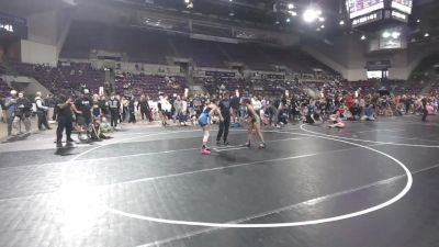 100.4-104.7 lbs Quarters - Persayus Lorenzo-DeHerrera, Duran Wrestling Club vs Zoe Ornelas, Fort Lupton Metro Wrestling Club