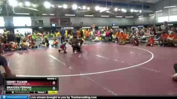 45 lbs Round 3 (8 Team) - Henry Tucker, Some Tennessee Kids vs Brayden Ferman, Alabama Elite - Black&nbsp;