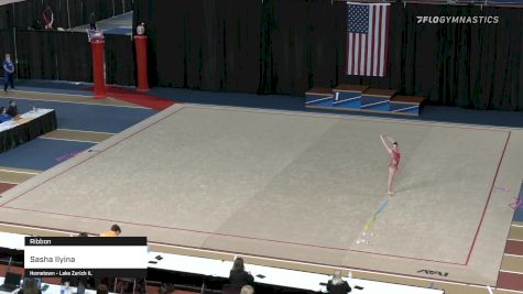 Sasha Ilyina - Ribbon - 2021 Rhythmic Elite Qualifier