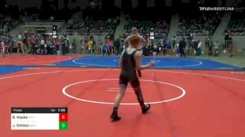 85 lbs Final - Bryar Hooks, Standfast vs John Dotson, Avengers Wrestling