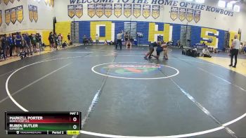 175 lbs Cons. Round 1 - Ruben Butler, Sumner Hs vs MARKELL PORTER, North Port H.S.