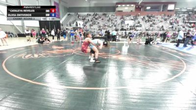 135 lbs Champ. Round 3 - Cataleya Reveles, Scotsmen Wrestling Club vs Olivia Ontiveros, Gold Rush Wrestling