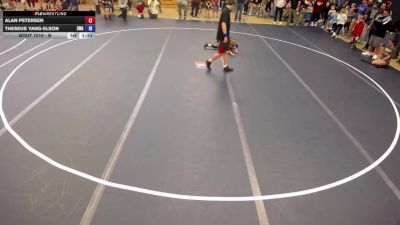 Champ. Round 2 - Lightning Whiterabbit, Coon Rapids Mat Bandits vs Hudson Sorensen, MN Elite